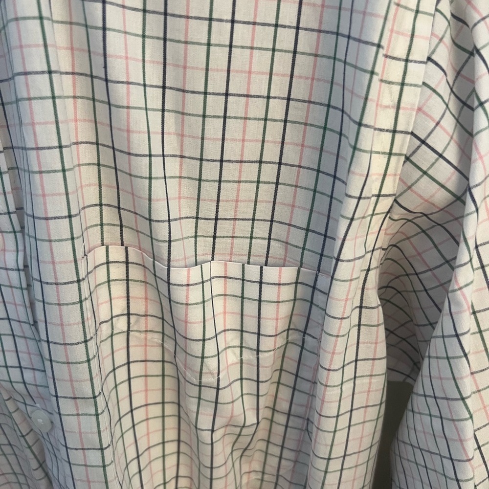 Club Room Pastel Plaid Shirt